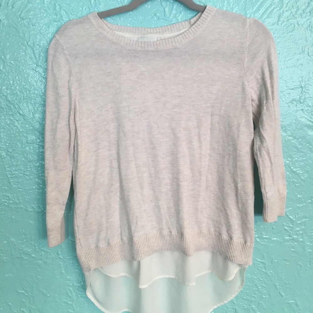 S Small Cream Sweater